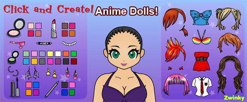 doll dress up game online